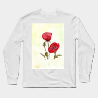 Poppy Long Sleeve T-Shirt